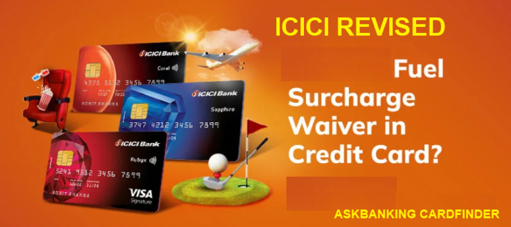 ICICI REVISED FUEL SURCHARGE WAIVER