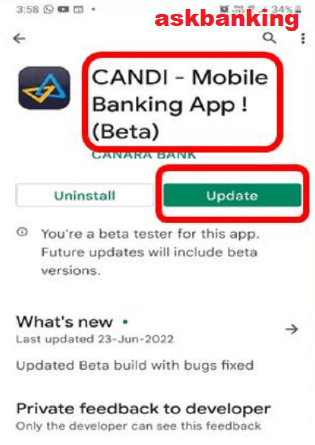 Canara Ai1 Mobile App, How To Upgrade, Install And Activate